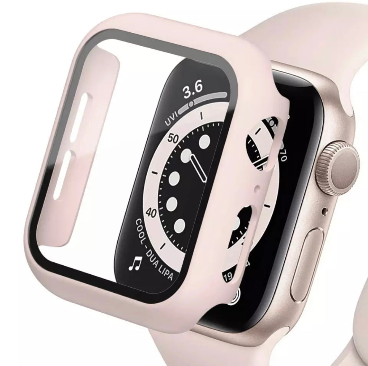 Premium Multi-Colour 2 in 1 Tempered Glass Shockproof Apple Watch Case- for selected Apple Watch in 44mm - Super Savings Technologies Co.,LTD Premium Multi-Colour 2 in 1 Tempered Glass Shockproof Apple Watch Case- for selected Apple Watch in 44mm - Super Savings Technologies Co.,LTD